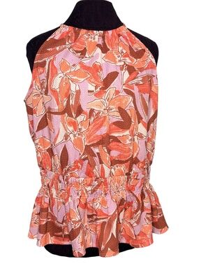 Nine West Floral Size XL Blouse
